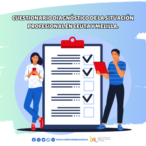 Cuestionario diagnóstico de la situación profesional en Ceuta y Melilla.