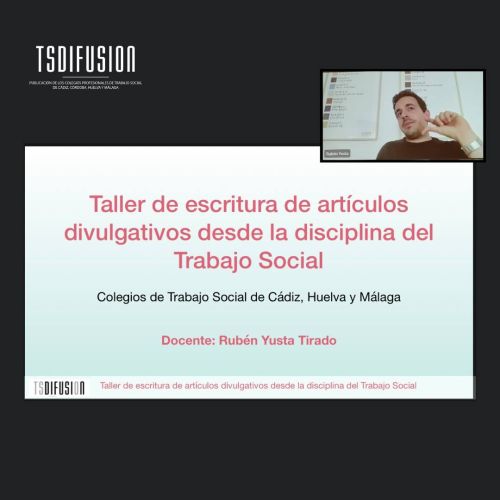 Da comienzo el Taller de Escritura de artículos divulgativos de Trabajo Social