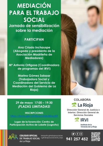MEDIACION PARA EL TRABAJO SOCIAL. JORNADA DE SENSIBILIZACION