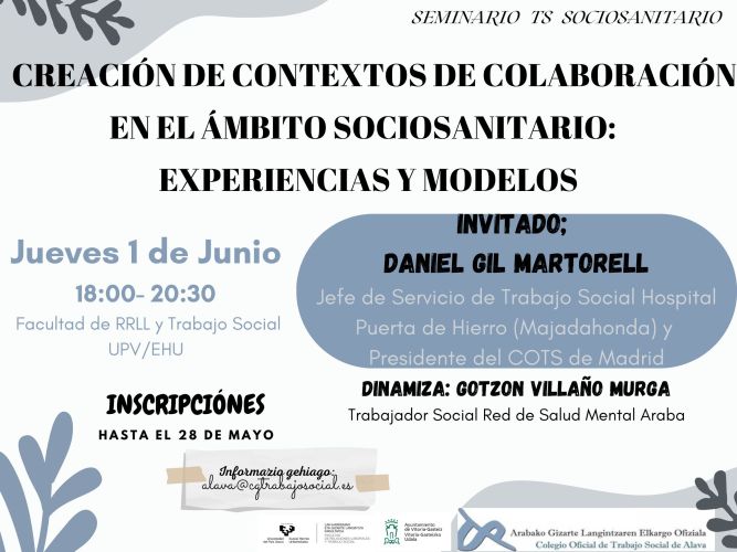 SEMINARIO COORDINACIÓN SOCIOSANITARIA