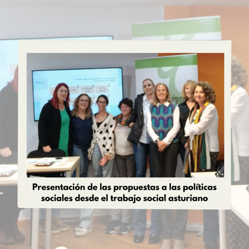DEFENSA TS | Presentación de las propuestas a las políticas sociales desde el trabajo social asturiano