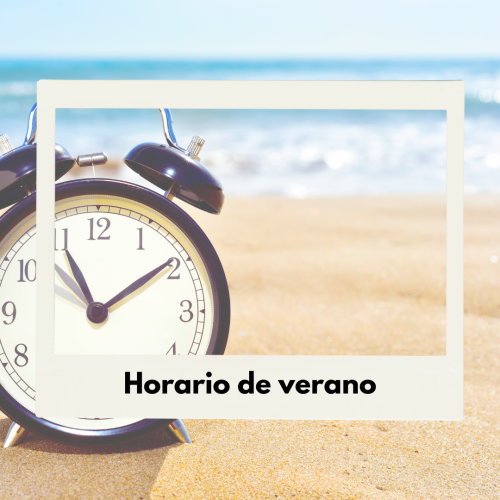 HORARIO | Horario de verano