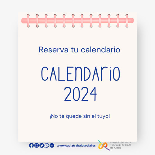 ¡YA PUEDES RESERVAR TU CALENDARIO PARA 2024!