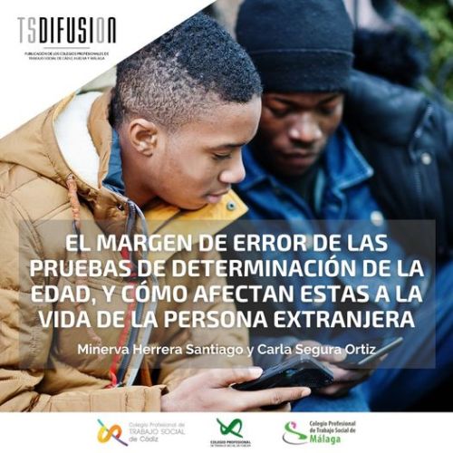 Nueva publicación TSDIFUSION "El margen de error de las pruebas de determinación de la edad, y cómo afectan estas a la vida de la persona extranjera"