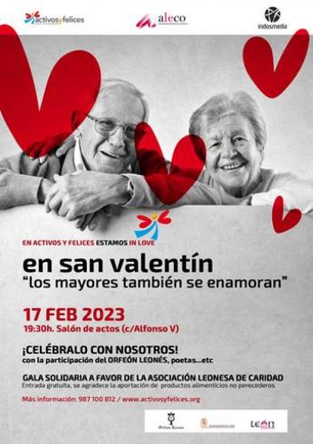 ACTIVOS Y FELICES ORGANIZA GALA SOLIDARIA A FAVOR DE LA ASOCIACION LEONESA DE CARIDAD
