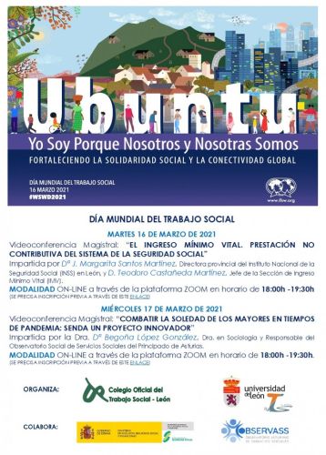 DIA MUNDIAL DEL TRABAJO SOCIAL - Actos de celebración del Colegio Oficial de Trabajo Social de León y la Escuela Universitaria de Trabajo Social de León