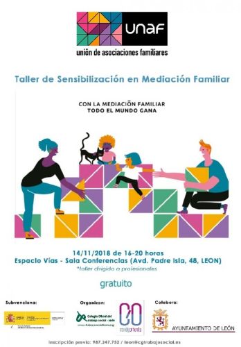 TALLER DE SENSIBILIZACIÓN EN MEDIACIÓN FAMILIAR