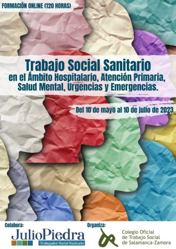 NUEVO Curso: Trabajo Social Sanitario en el Ámbito Hospitalario, Atención Primaria, Salud Mental, Urgencias y Emergencias