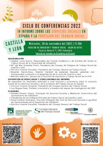 Jornada sobre los Servicios Sociales en España y el Trabajo Social en Castilla y León