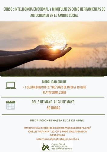 Inteligencia Emocional y Mindfulness como herramientas de autocuidado en el ámbito social.