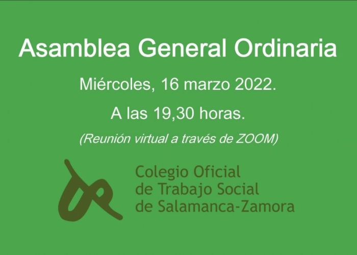 Asamblea General Ordinaria 2022.