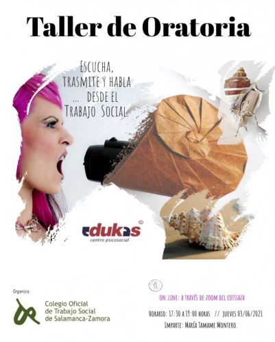 Formación gratuita para colegiados: Taller de Oratoria en Trabajo Social.