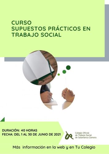 Ya puedes inscribirte en nuestra “Formación en supuestos prácticos en Trabajo Social”