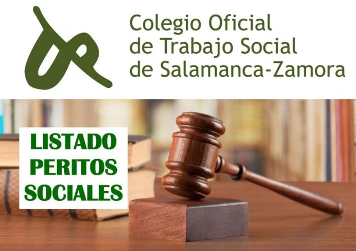 Listados de Peritaje Social de Zamora y Salamanca 2021.