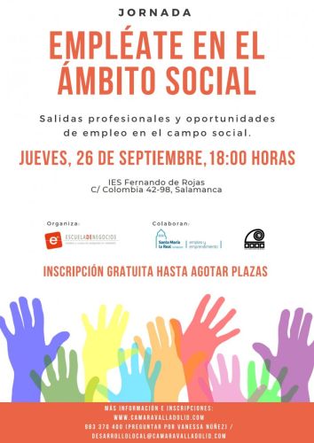 JORNADA. 'Empléate en el Ámbito Social'.
