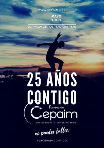 JORNADA. Puertas abierta en CEPAIM. 25 años contigo.