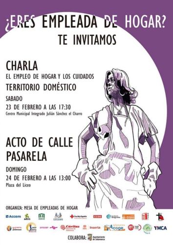 CHARLA. ´El empleo de hogar y los cuidados. Territorio doméstico´