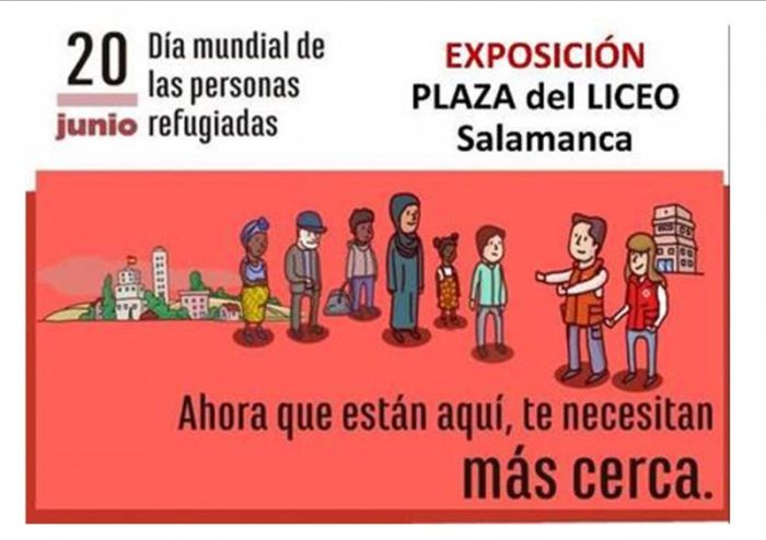 DÍA INTERNACIONAL: EXPOSICIÓN "Ahora que están aquí, te necesitan más cerca".