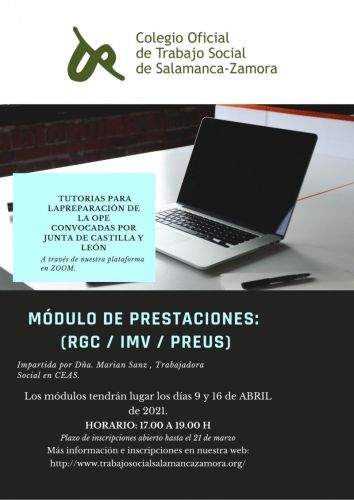 Comenzamos una nueva tutoría para preparación de la OPE: Prestaciones.