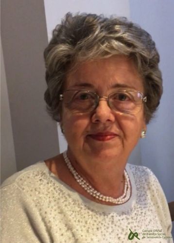 Mercedes García Pérez, colegiada más antigua en el COTSSAZA y ejemplo de compromiso con la profesión.