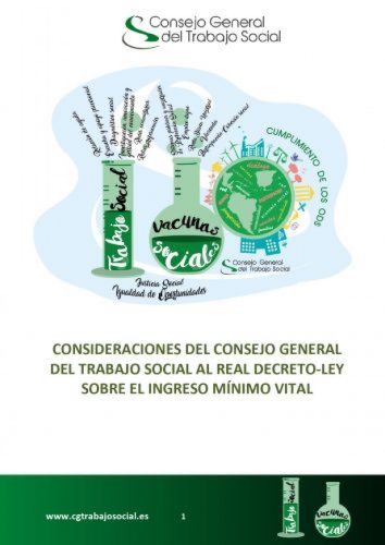 ESTATAL. Consideraciones del Consejo General al Real Decreto Ley sobre el Ingreso Mínimo Vital.