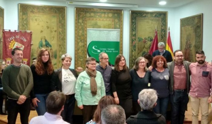 ESTATAL. Emiliana Vicente González se proclama presidenta del Consejo General del Trabajo Social