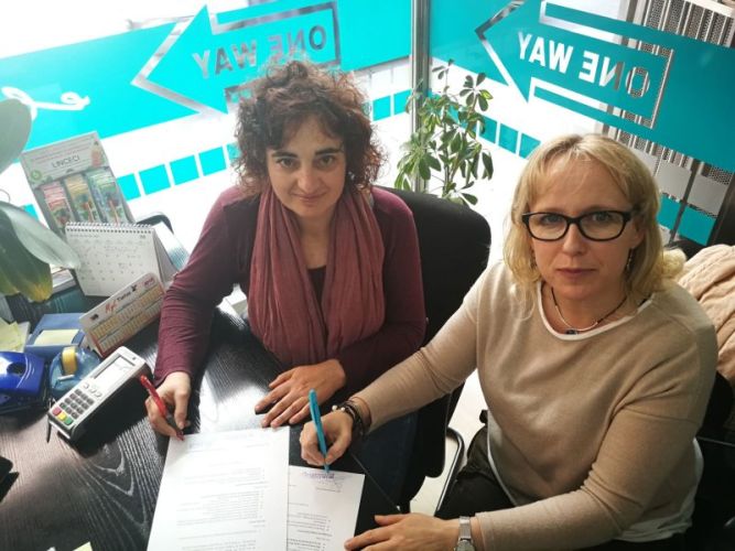CONVENIO. El Colegio firma un acuerdo de colaboración con One Way School of Languages.