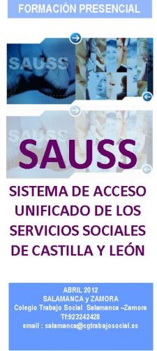CURSO DE SAUSS ( SISTEMA DE ACCESO UNIFICADO DE LOS SERVICIOS SOCIALES DE CASTILLA Y LEÓN )