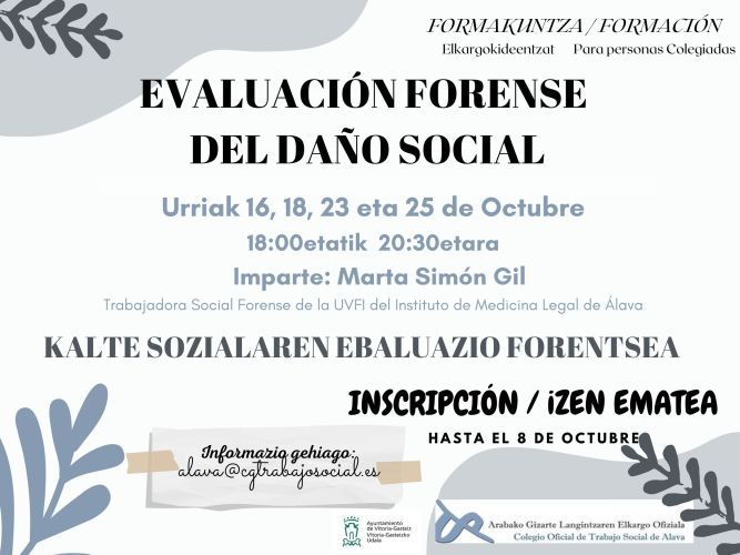 FORMACIÓN OCTUBRE / URRIKO FORMAKUNTZA