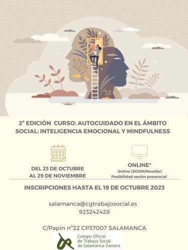 2ª Edición Curso: Autocuidado en el ámbito social: Inteligencia emocional y mindfulness