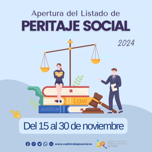 Apertura del Listado de Peritaje Social 2024