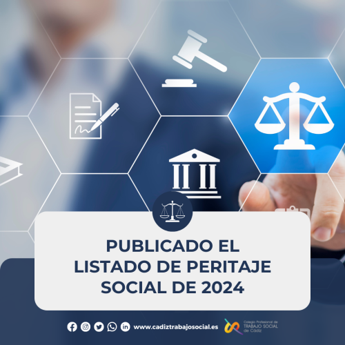 Publicado el Listado de Peritaje Social de 2024