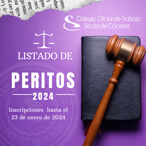 LISTADO DE PERITOS 2024