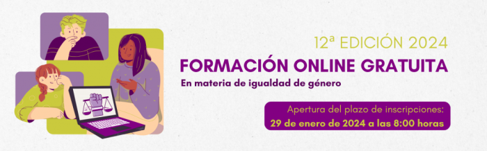 Apertura del plazo de inscripciones a los cursos gratuitos de la Escuela Virtual de Igualdad