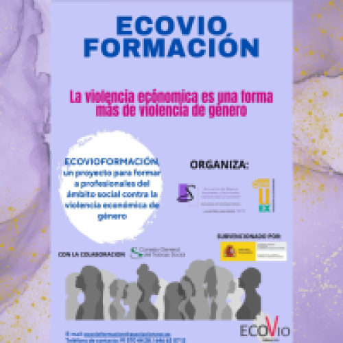 El Consejo General del Trabajo Social colabora en la organización de la formación “La violencia económica es una forma más de violencia de género”