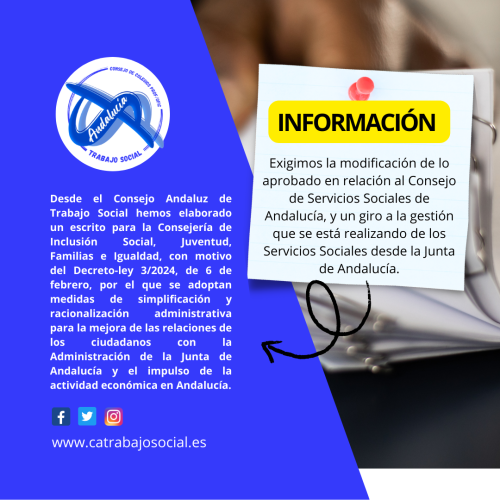 La Junta de Andalucía “simplifica” los Procedimientos Limitando la Participación y el Control de la Ciudadanía en Servicios Sociales