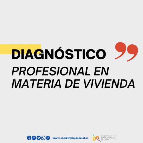 Diagnóstico profesional en materia de vivienda.