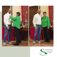 El Consejo General de TS reconeix amb la insígnia de la professió a Jaume Agost pels vuit anys com a president del COTS Castelló en l'Assemblea General Ordinària celebrada a Zamora