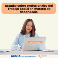 Estudio sobre profesionales del Trabajo Social en materia de dependencia.