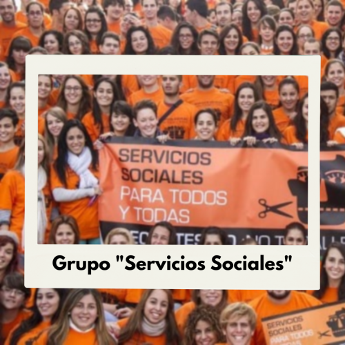 GRUPO “SERVICIOS SOCIALES” | Te esperamos el 15 de mayo