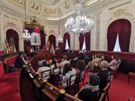 Asistimos a la presentación del Cartel ganador del concurso Orgullo LGTBI del Excmo. Ayuntamiento de Cádiz.