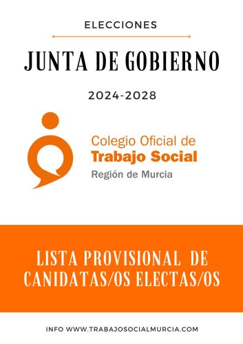 Listado provisional de Candidatas/os electas/os a Junta de Gobierno 2024-2028