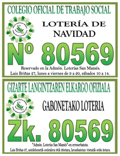 2025// GABONETAKO LOTERIA ZENBAKIA SALGAI / YA A LA VENTA EL Nº DE LOTERIA DE NAVIDAD