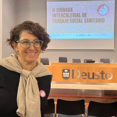 Asistimos a la II Jornada de Trabajo Social Sanitario organizada por el Consejo General