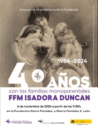 La Fundación de familias monoparentales Isadora Duncan celebra su 40 aniversario