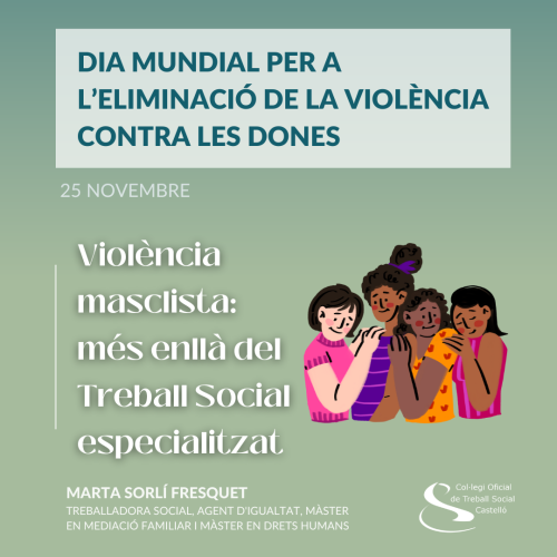 Violència Masclista: més enllà del Treball Social especialitzat
