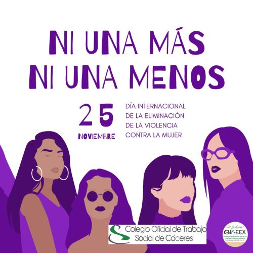 MANIFIESTO DEL CONSEJO GENERAL DEL TRABAJO SOCIAL POR EL 25N, CONTRA LA VIOLENCIA DE GÉNERO