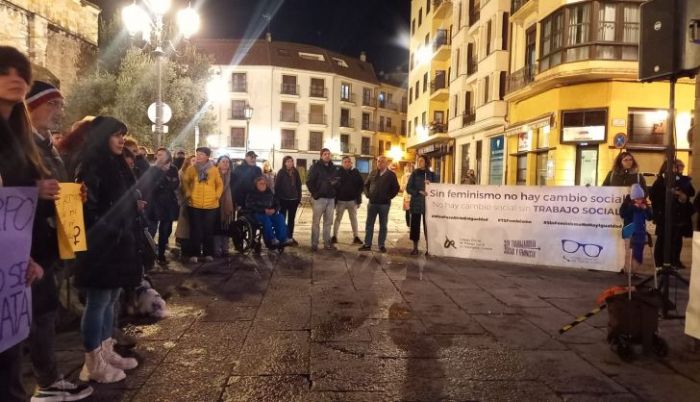 Acto por el 25N en Zamora
