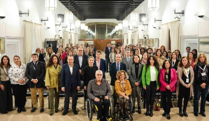 Asistimos al acto del 30 aniversario de la EAPN en el Parlamento de Andalucía.