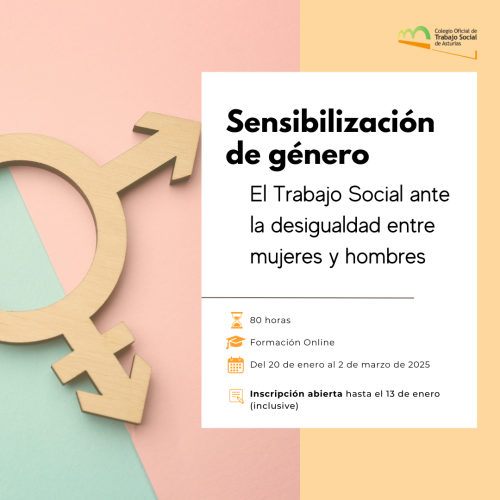 Sensibilización de género: el Trabajo Social ante la desigualdad entre mujeres y hombres